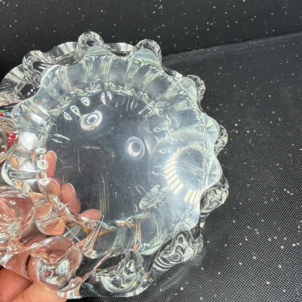 Italian glass vintage italian
